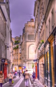 A back street in Paris